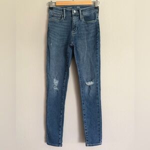 Old Navy Kids High Rise Rockstar Blue Jeggings